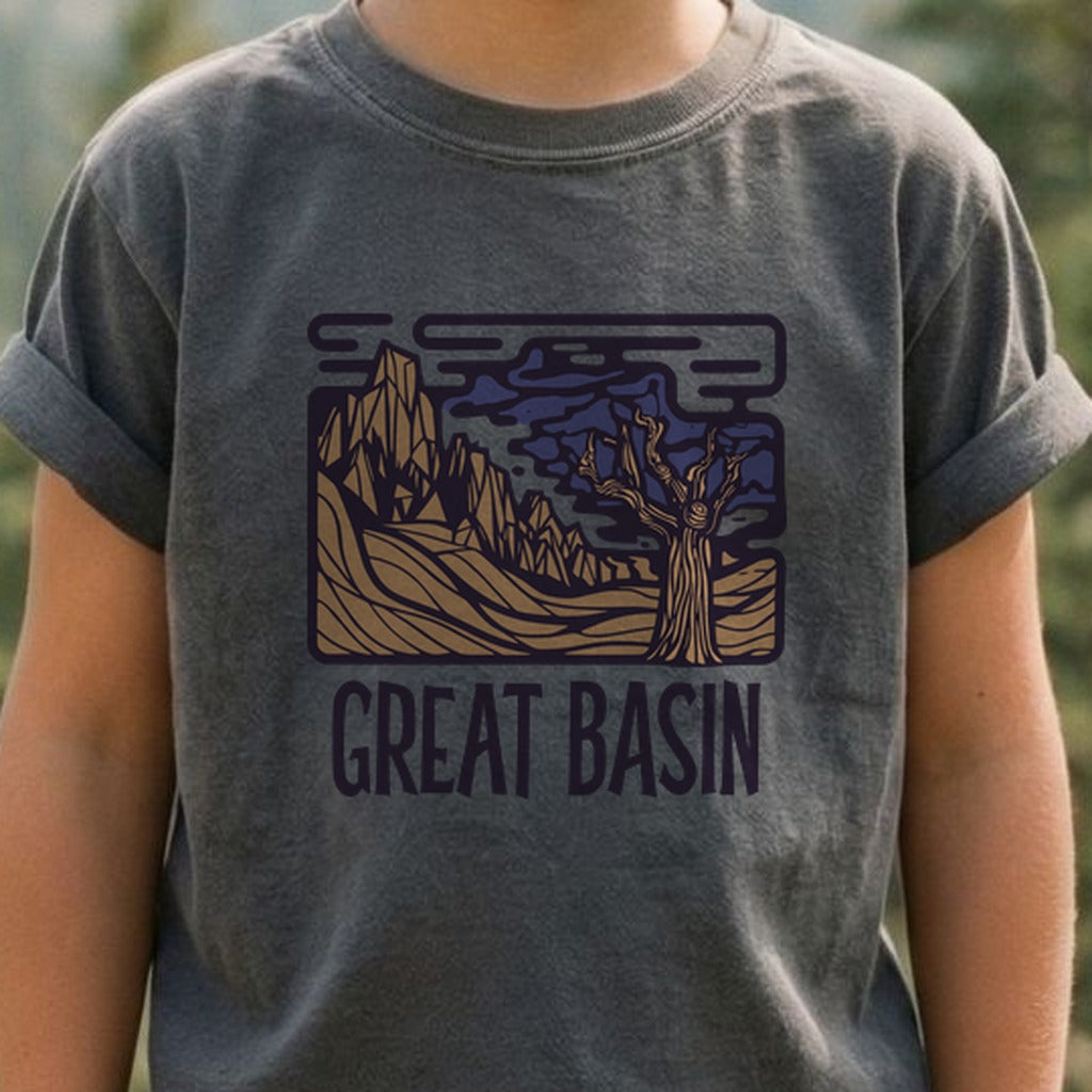 Great Basin National Park Kids Cotton T-Shirt
