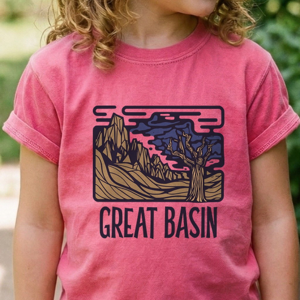 Great Basin National Park Kids Cotton T-Shirt