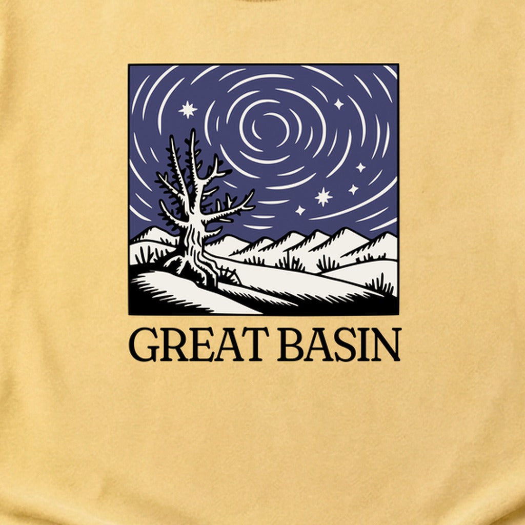 Great Basin National Park at Night Cotton T-Shirt