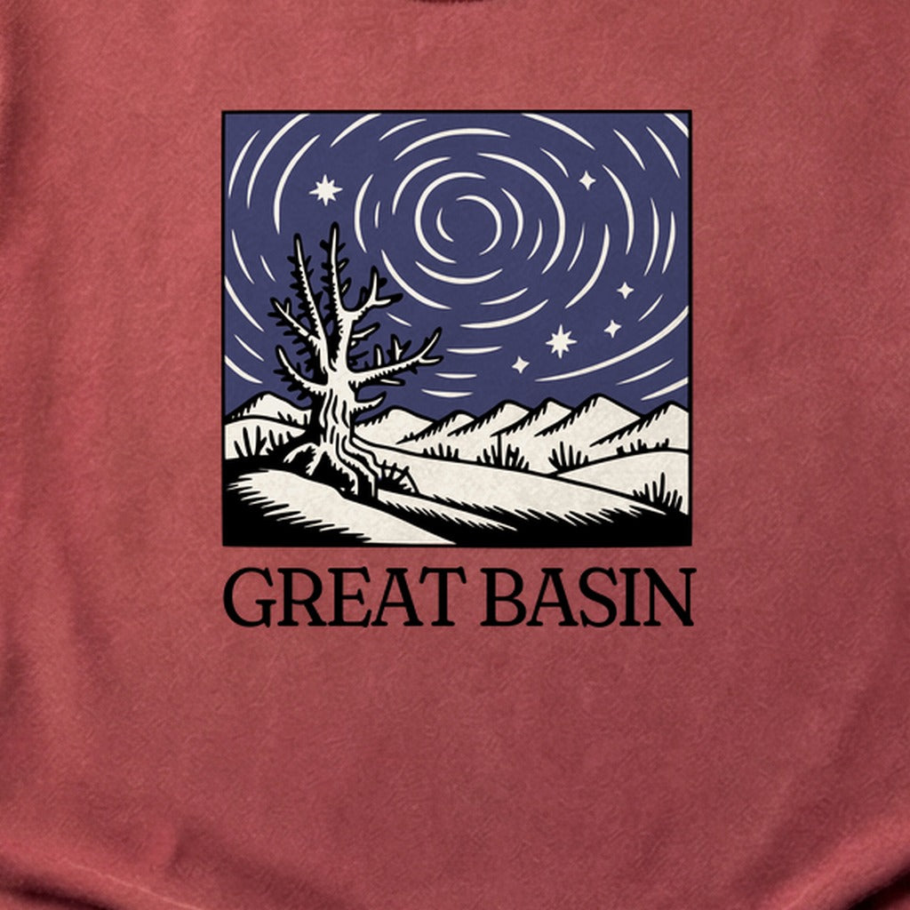 Great Basin National Park at Night Cotton T-Shirt