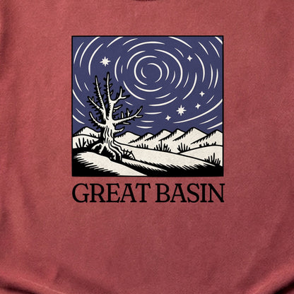 Great Basin National Park at Night Cotton T-Shirt