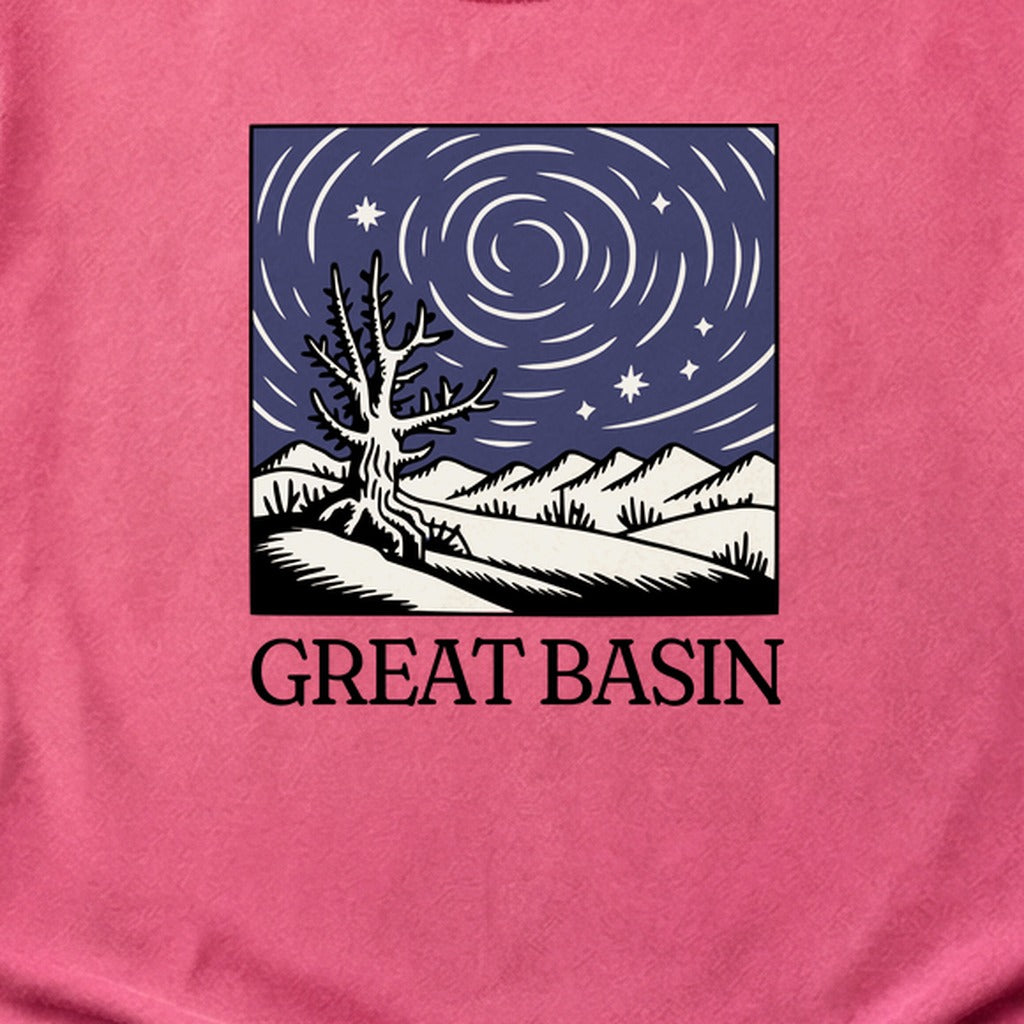 Great Basin National Park at Night Cotton T-Shirt