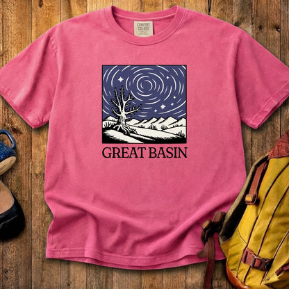 Great Basin National Park at Night Cotton T-Shirt