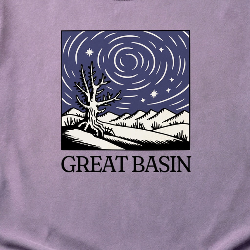 Great Basin National Park at Night Cotton T-Shirt