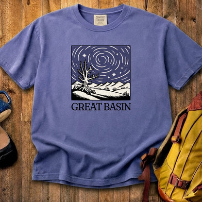 Great Basin National Park at Night Cotton T-Shirt