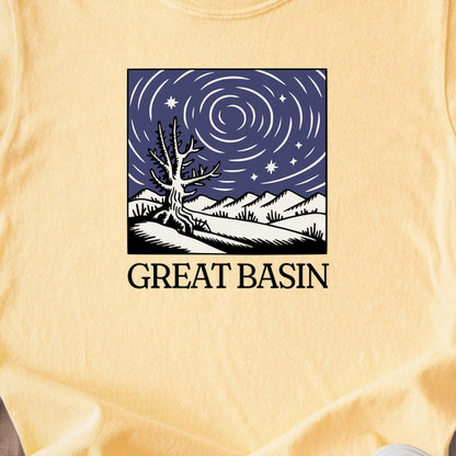 Great Basin National Park at Night Kids Cotton T-Shirt