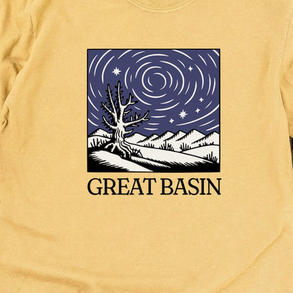 Great Basin National Park at Night Cotton Long Sleeve