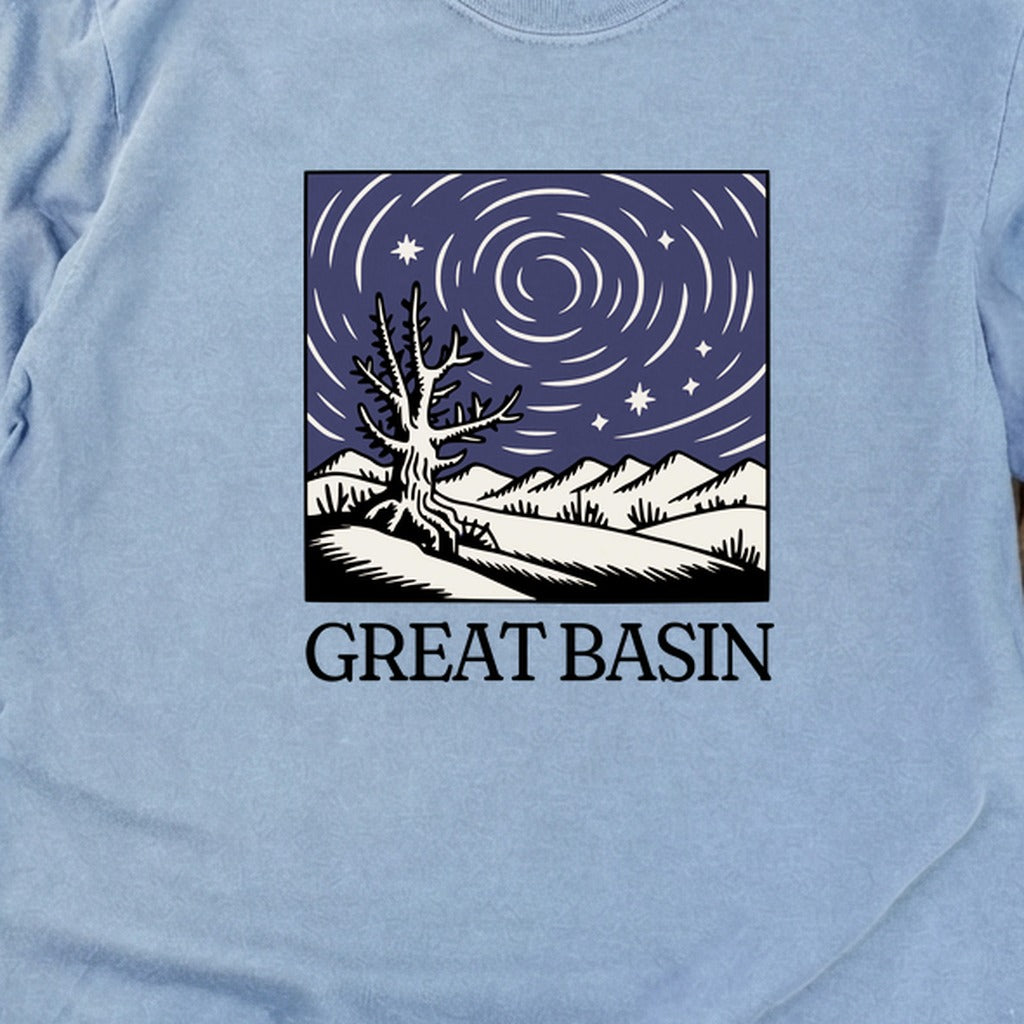Great Basin National Park at Night Cotton Long Sleeve