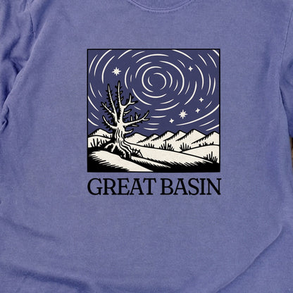 Great Basin National Park at Night Cotton Long Sleeve