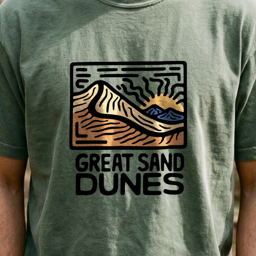 Great Sand Dunes National Park Cotton T-Shirt