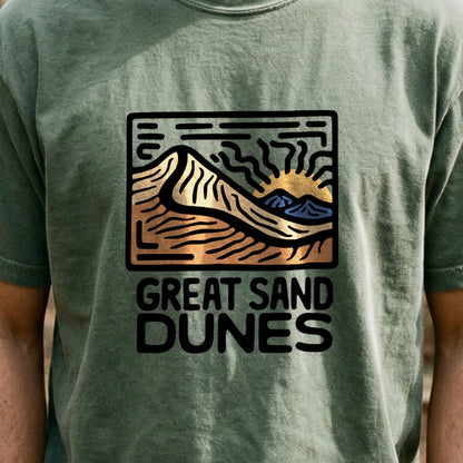 Great Sand Dunes National Park Cotton T-Shirt