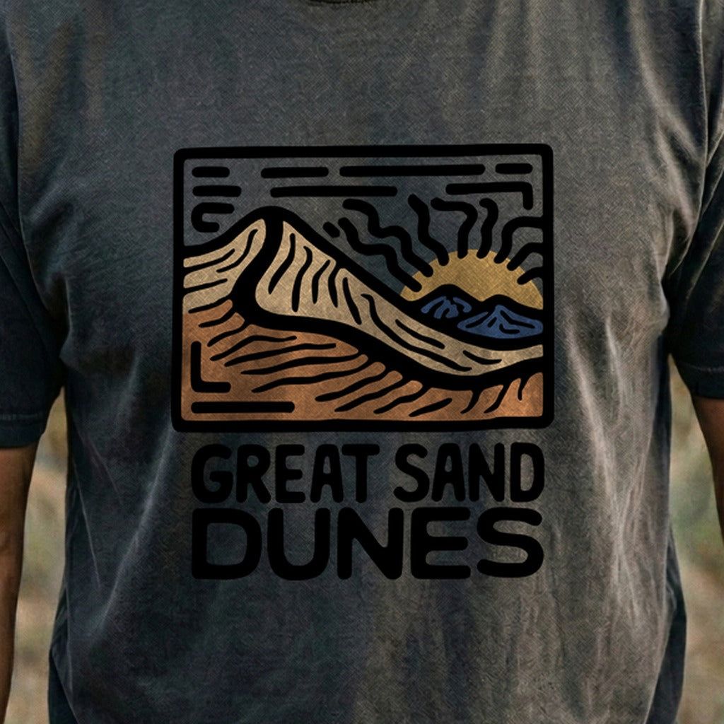 Great Sand Dunes National Park Cotton T-Shirt