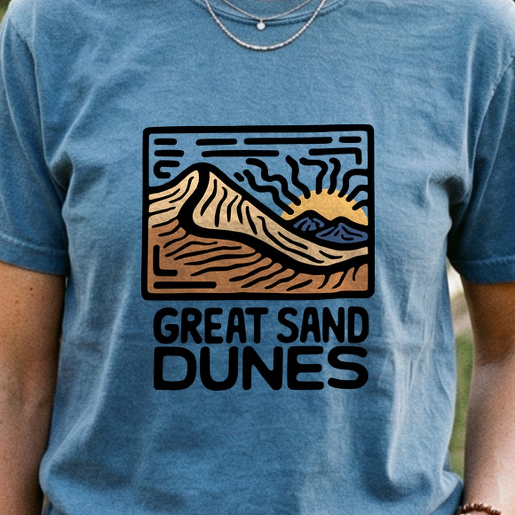 Great Sand Dunes National Park Cotton T-Shirt