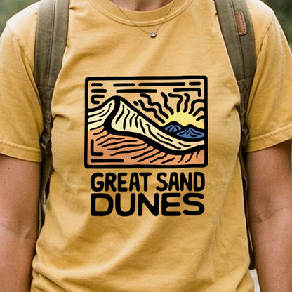 Great Sand Dunes National Park Cotton T-Shirt