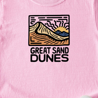 Great Sand Dunes National Park Kids Cotton T-Shirt