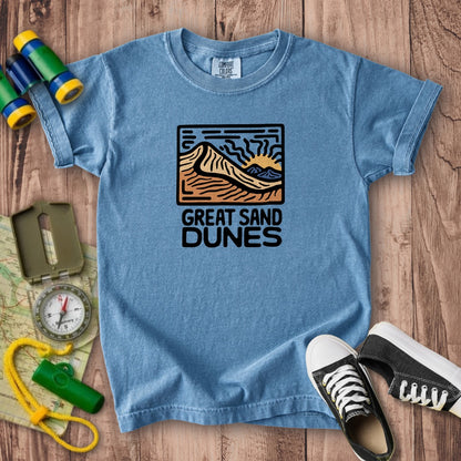 Great Sand Dunes National Park Kids Cotton T-Shirt