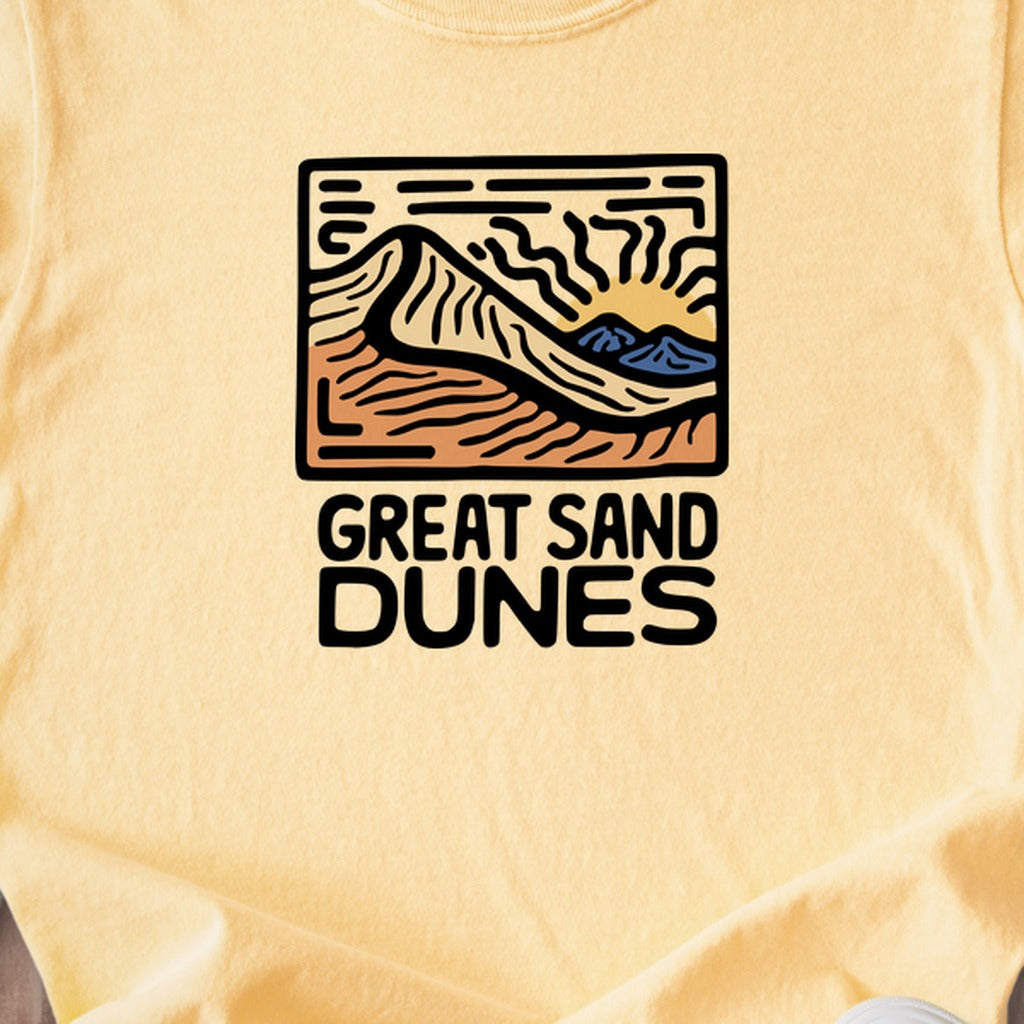 Great Sand Dunes National Park Kids Cotton T-Shirt