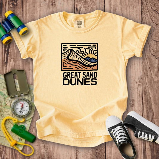 Great Sand Dunes National Park Kids Cotton T-Shirt