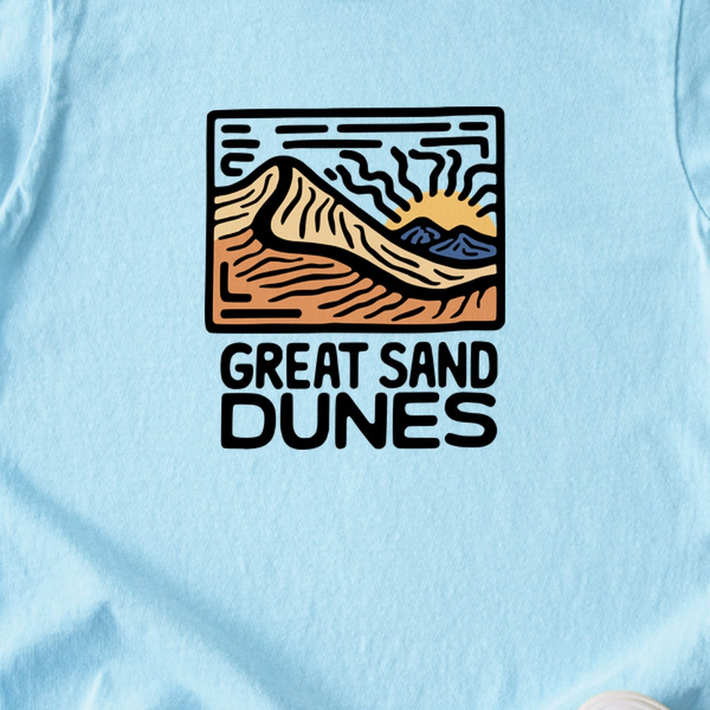 Great Sand Dunes National Park Kids Cotton T-Shirt