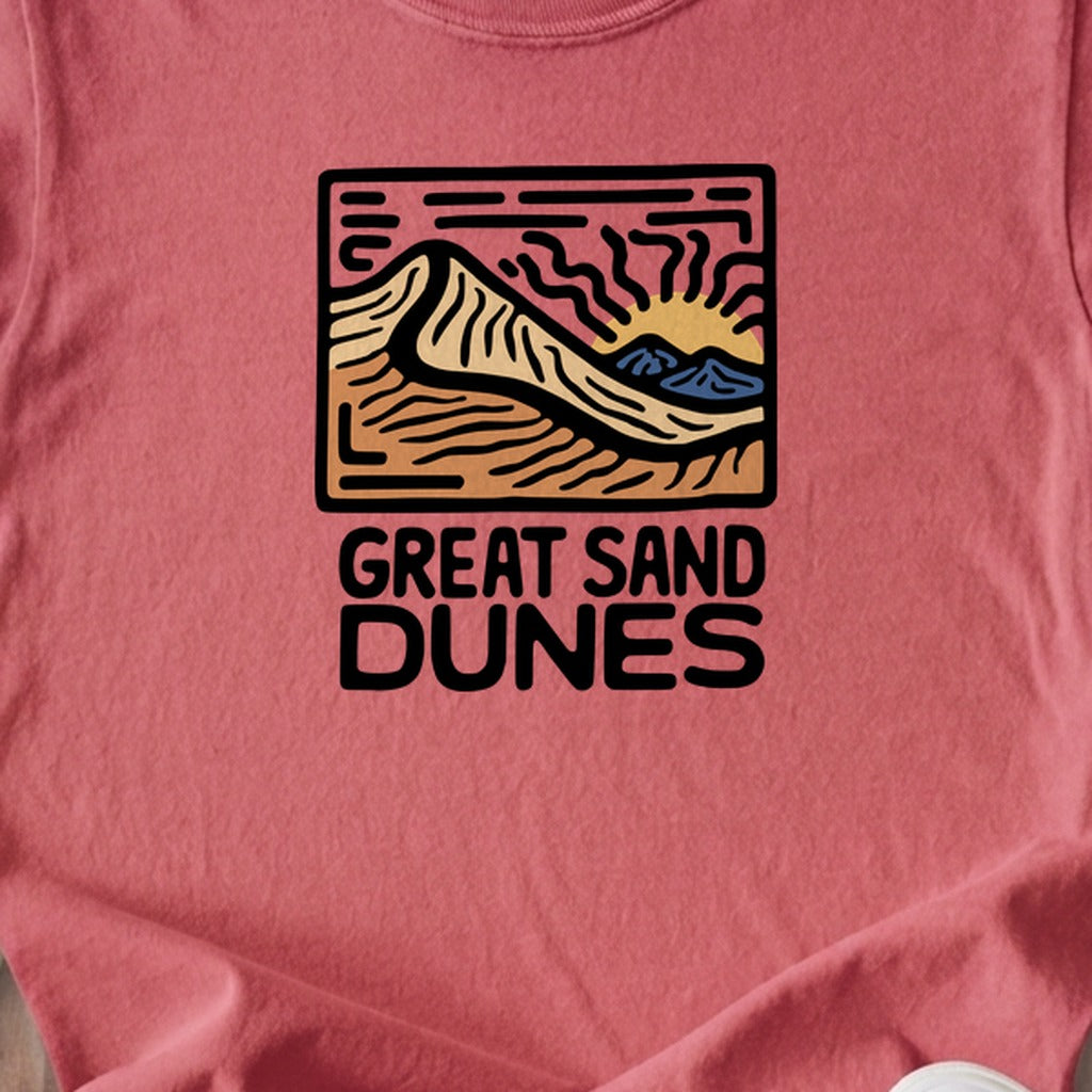 Great Sand Dunes National Park Kids Cotton T-Shirt