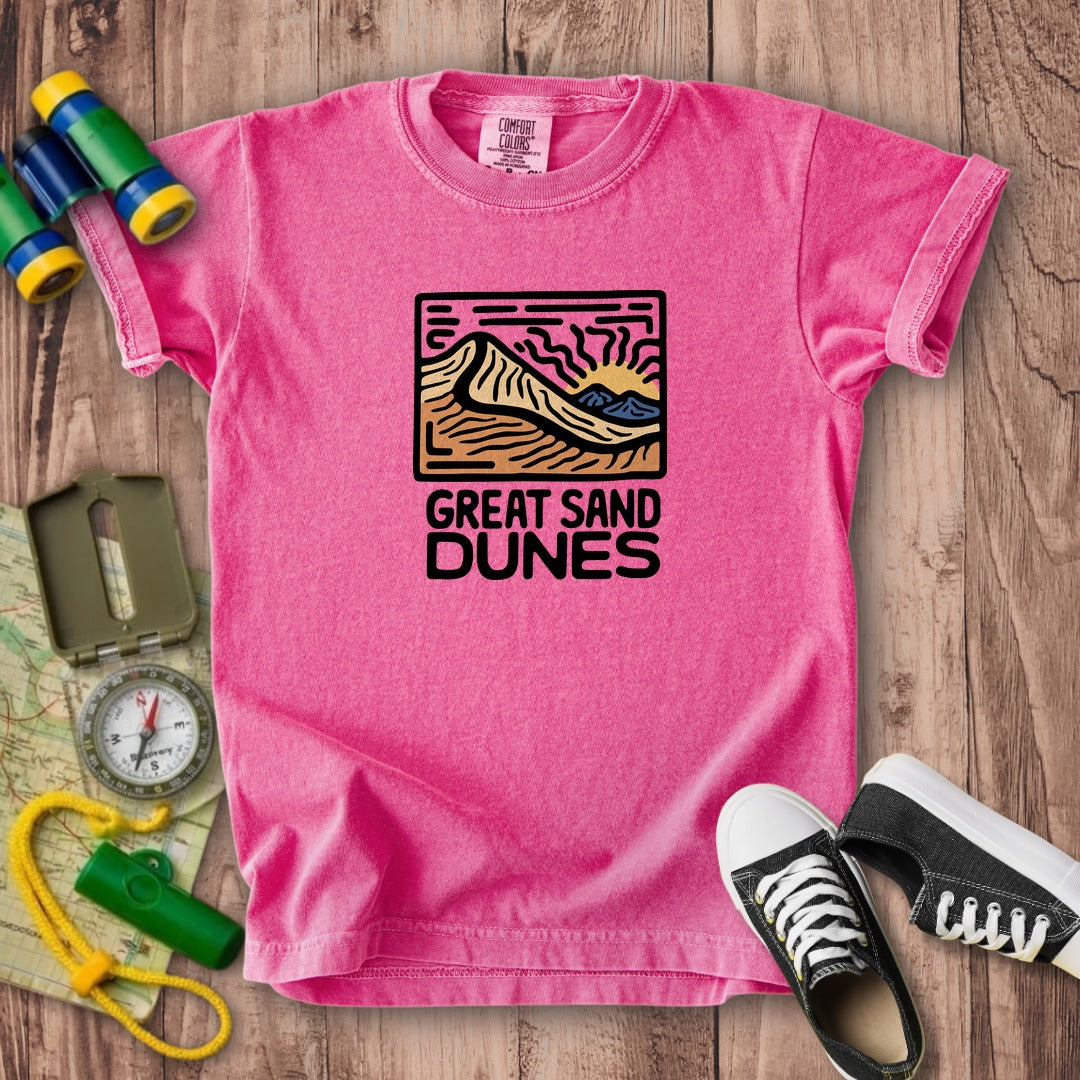 Great Sand Dunes National Park Kids Cotton T-Shirt
