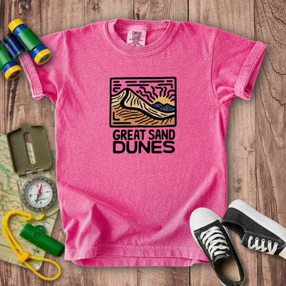 Great Sand Dunes National Park Kids Cotton T-Shirt