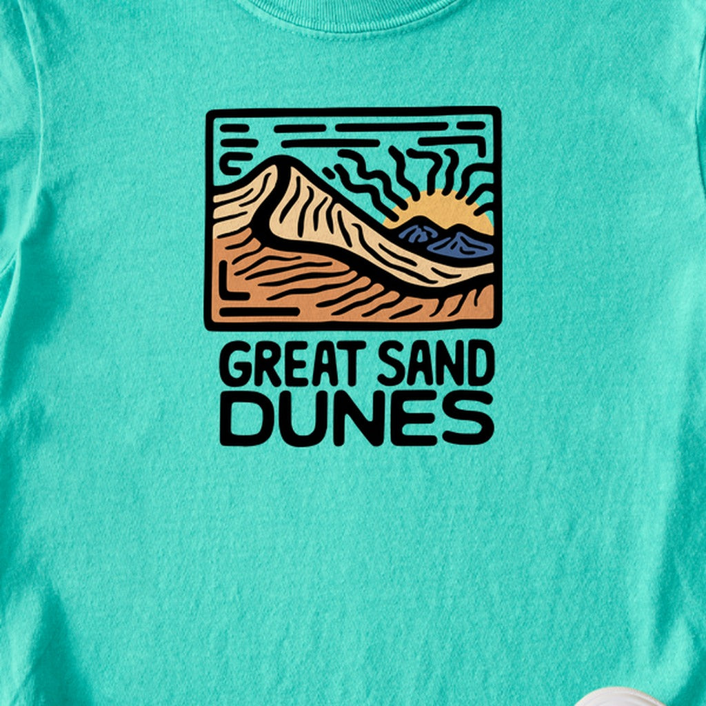 Great Sand Dunes National Park Kids Cotton T-Shirt