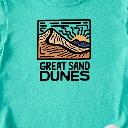 Great Sand Dunes National Park Kids Cotton T-Shirt