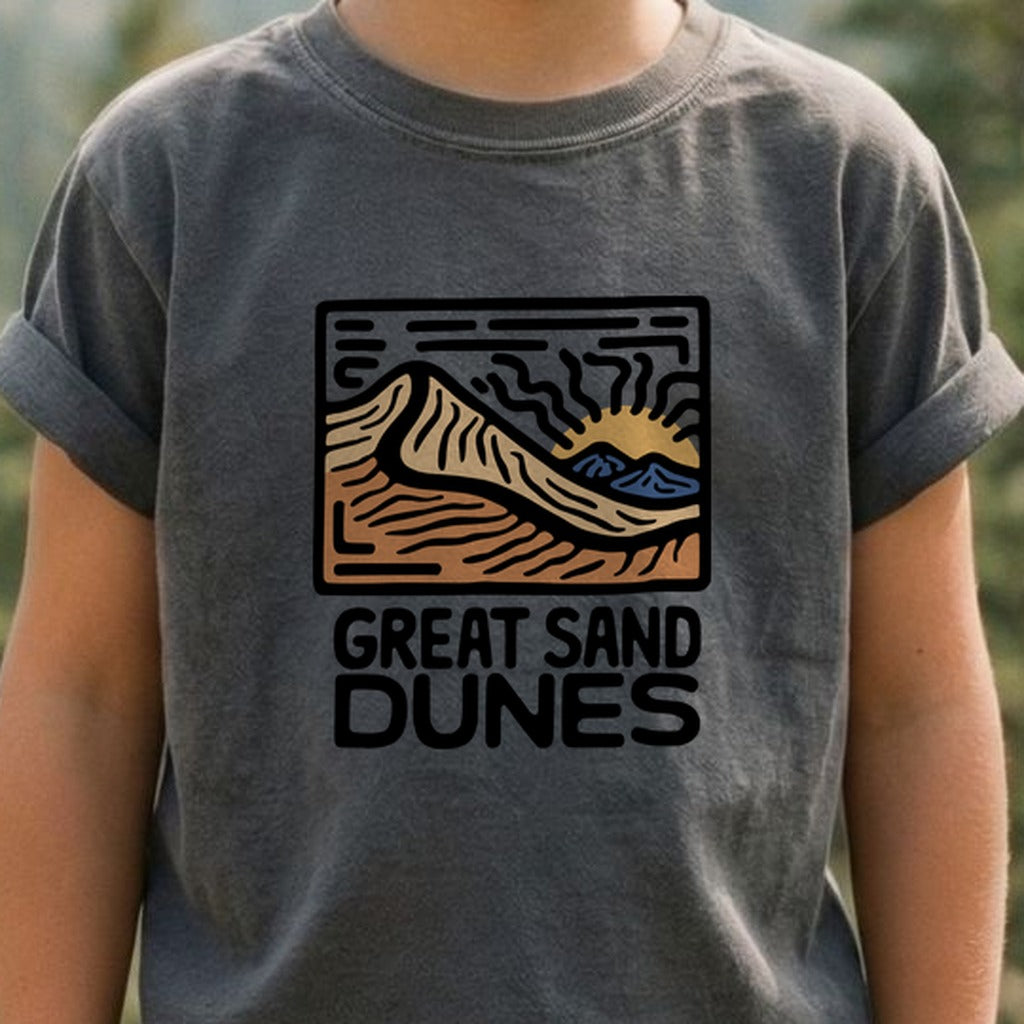 Great Sand Dunes National Park Kids Cotton T-Shirt