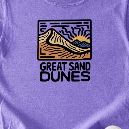 Great Sand Dunes National Park Kids Cotton T-Shirt