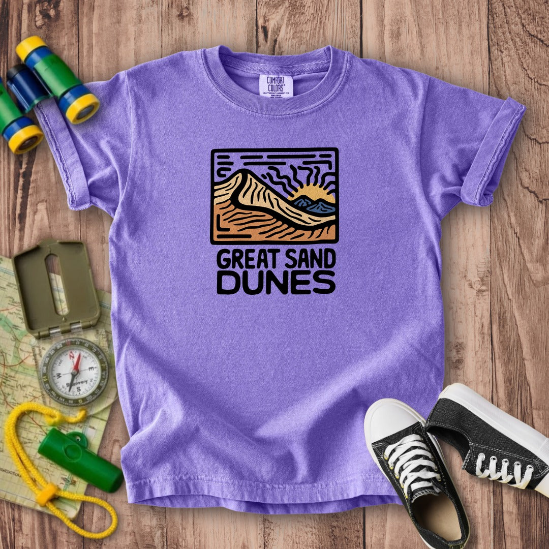 Great Sand Dunes National Park Kids Cotton T-Shirt