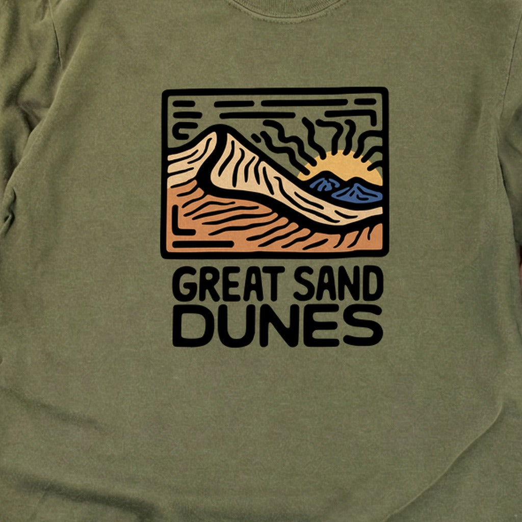 Great Sand Dunes National Park Cotton Long Sleeve