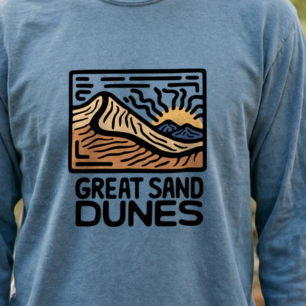 Great Sand Dunes National Park Cotton Long Sleeve