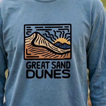 Great Sand Dunes National Park Cotton Long Sleeve