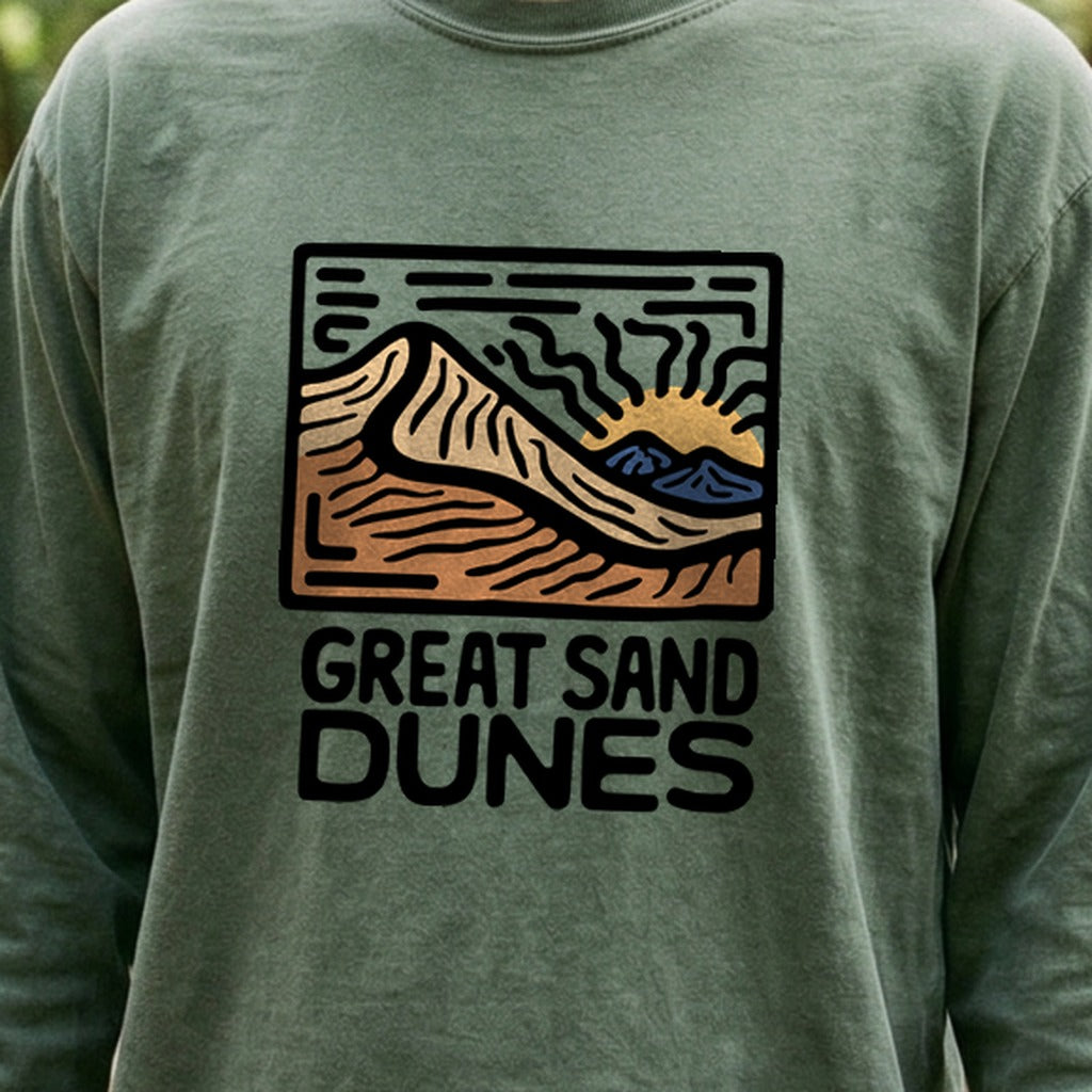 Great Sand Dunes National Park Cotton Long Sleeve
