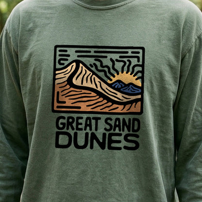 Great Sand Dunes National Park Cotton Long Sleeve