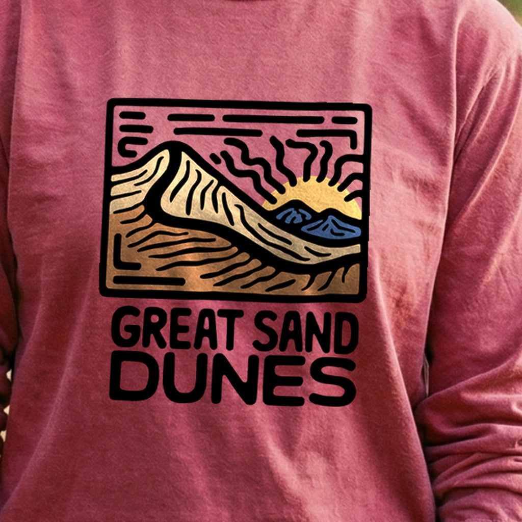 Great Sand Dunes National Park Cotton Long Sleeve
