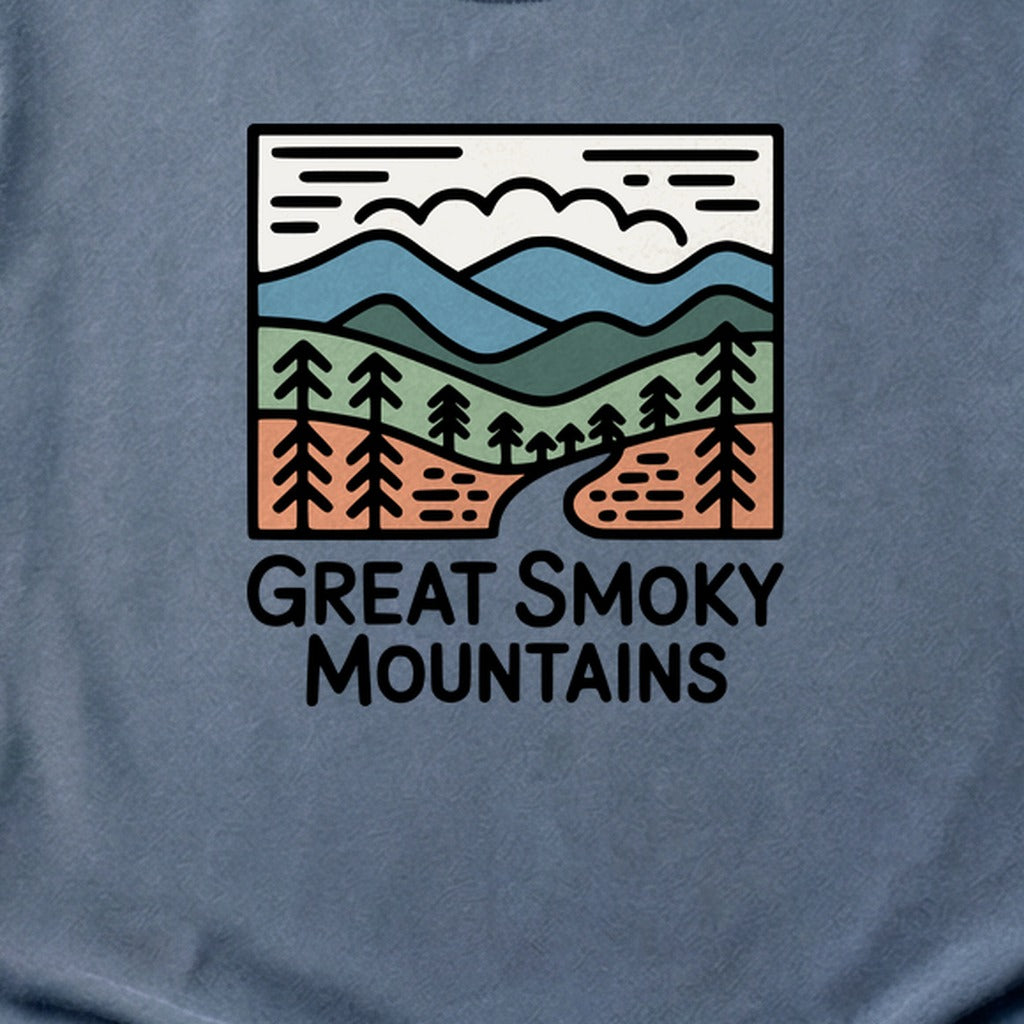 Great Smoky Mountains National Park Cotton T-Shirt