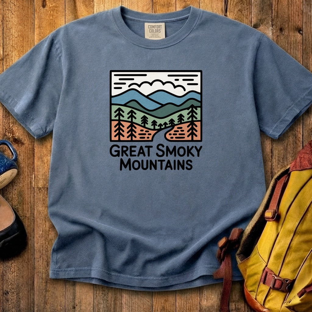 Great Smoky Mountains National Park Cotton T-Shirt