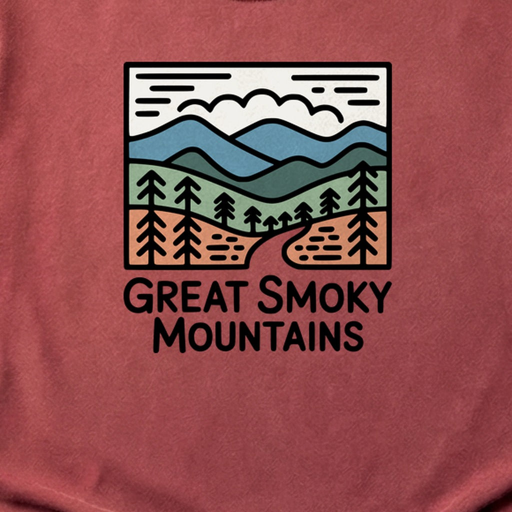 Great Smoky Mountains National Park Cotton T-Shirt
