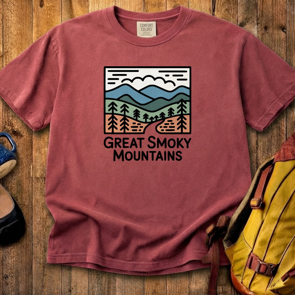 Great Smoky Mountains National Park Cotton T-Shirt