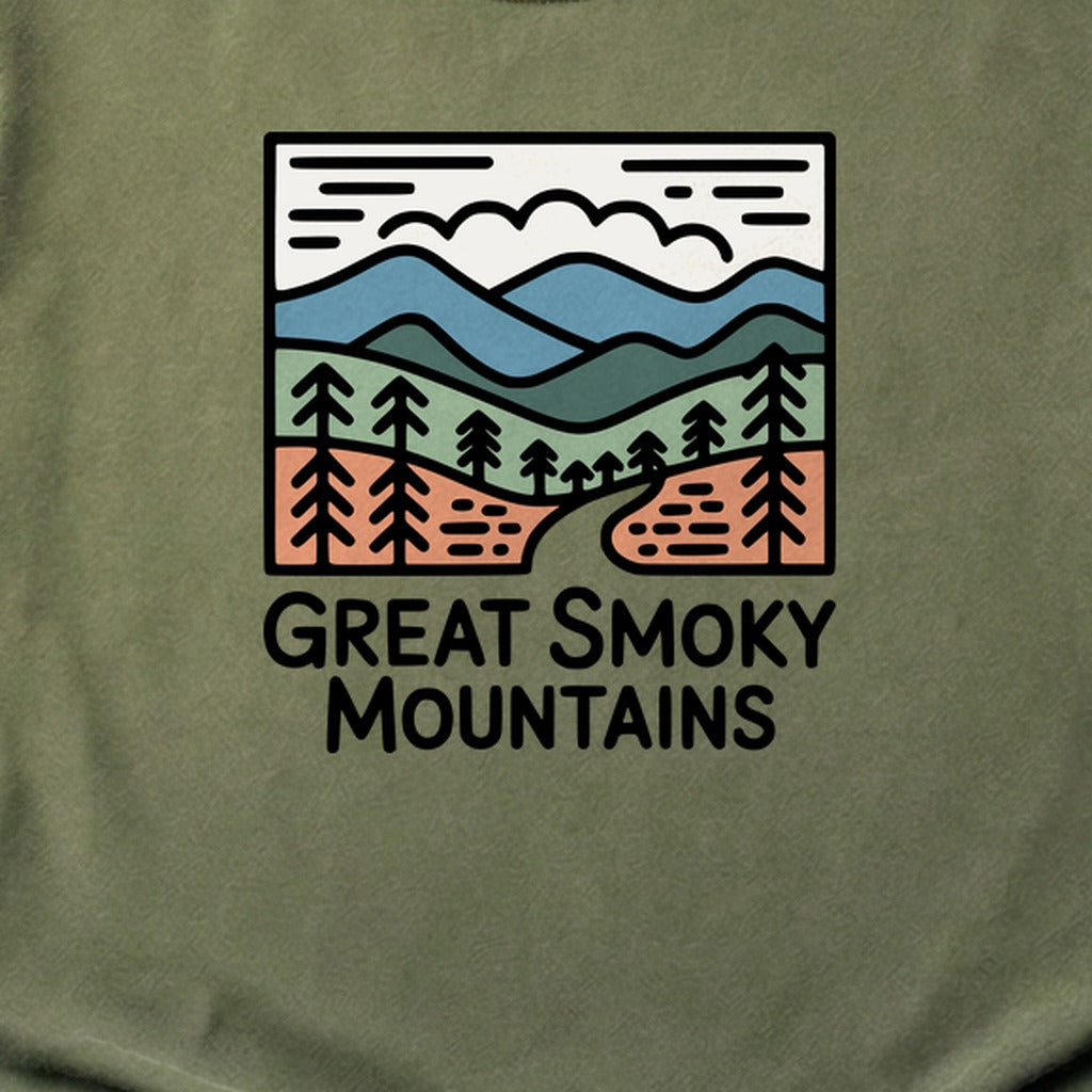 Great Smoky Mountains National Park Cotton T-Shirt