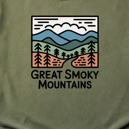 Great Smoky Mountains National Park Cotton T-Shirt