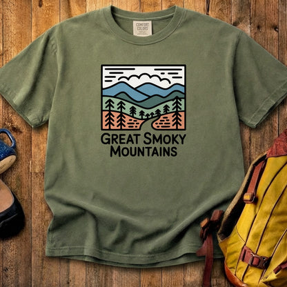 Great Smoky Mountains National Park Cotton T-Shirt