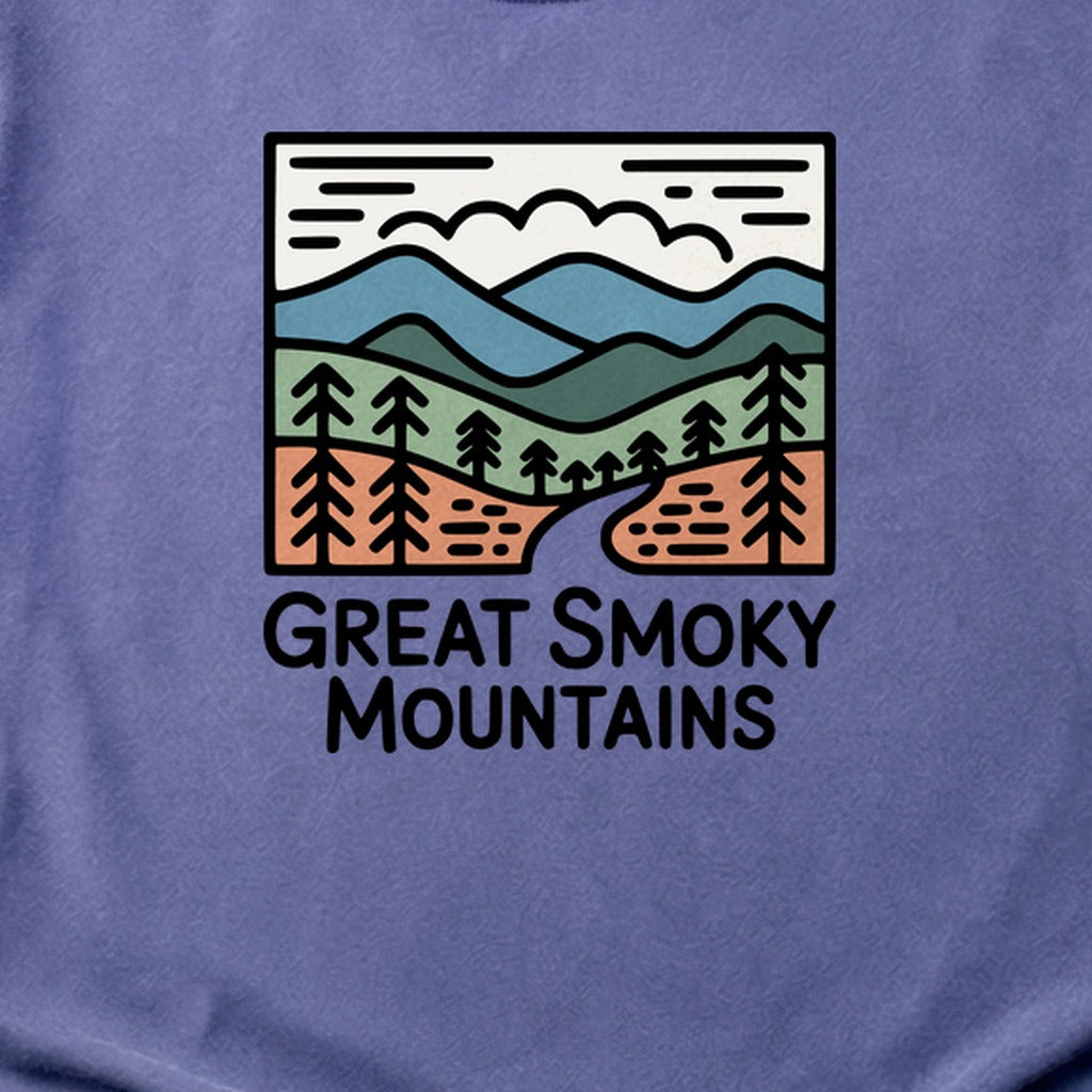 Great Smoky Mountains National Park Cotton T-Shirt