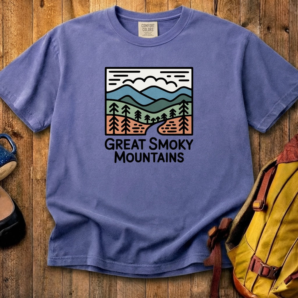 Great Smoky Mountains National Park Cotton T-Shirt