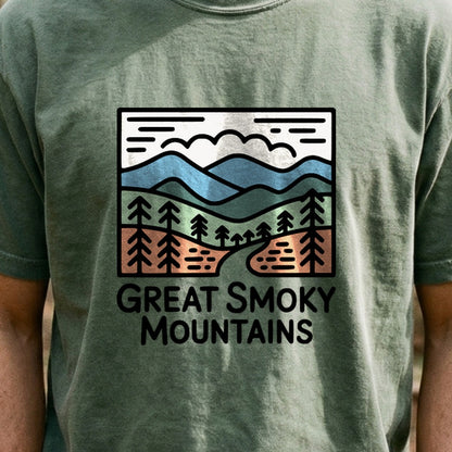 Great Smoky Mountains National Park Cotton T-Shirt