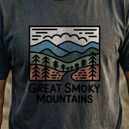 Great Smoky Mountains National Park Cotton T-Shirt