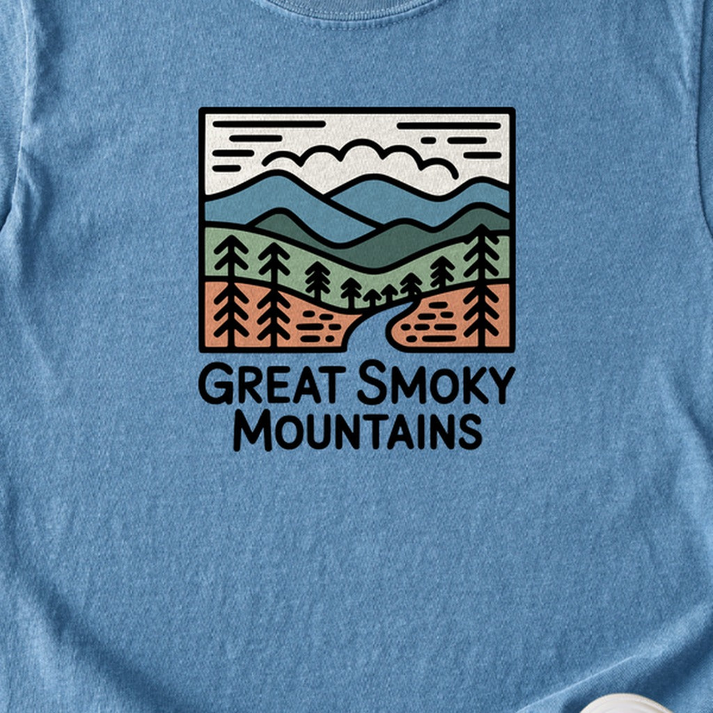 Great Smoky Mountains National Park Kids Cotton T-Shirt