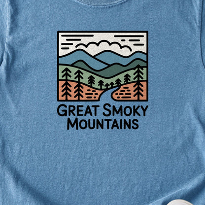 Great Smoky Mountains National Park Kids Cotton T-Shirt